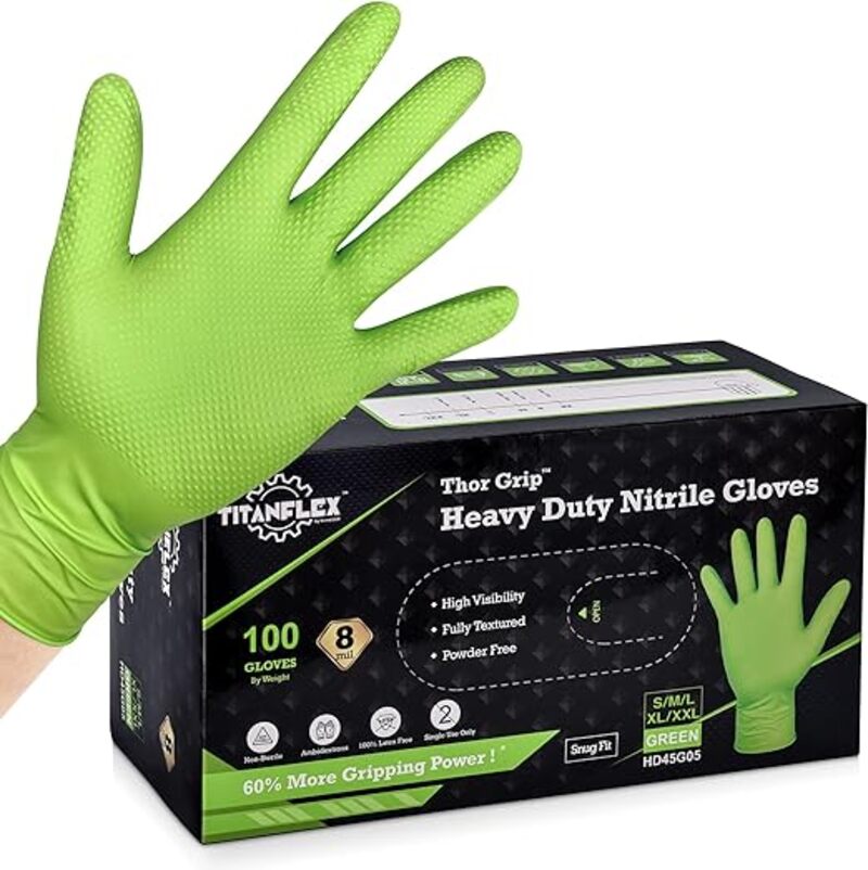 Popular Disposable Glove Brands Great For Dumping RV Tanks TITANflex