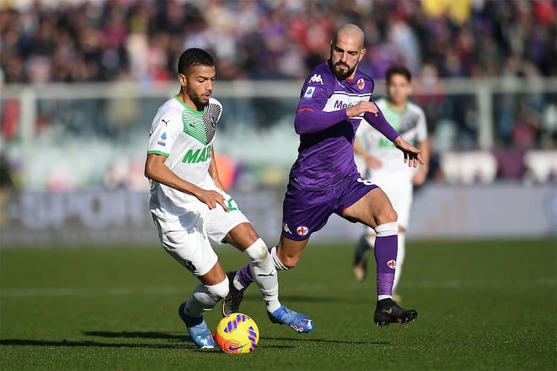 Phong độ gần đây của Sassuolo và Fiorentina