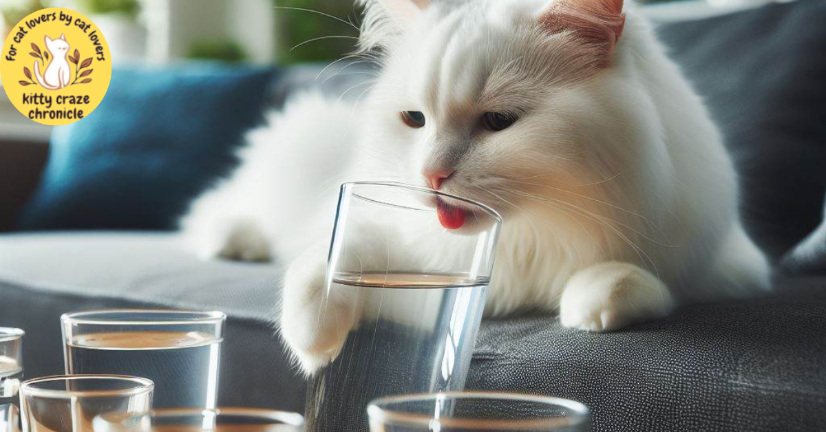 What should I do if my cat's excessive thirst for water?