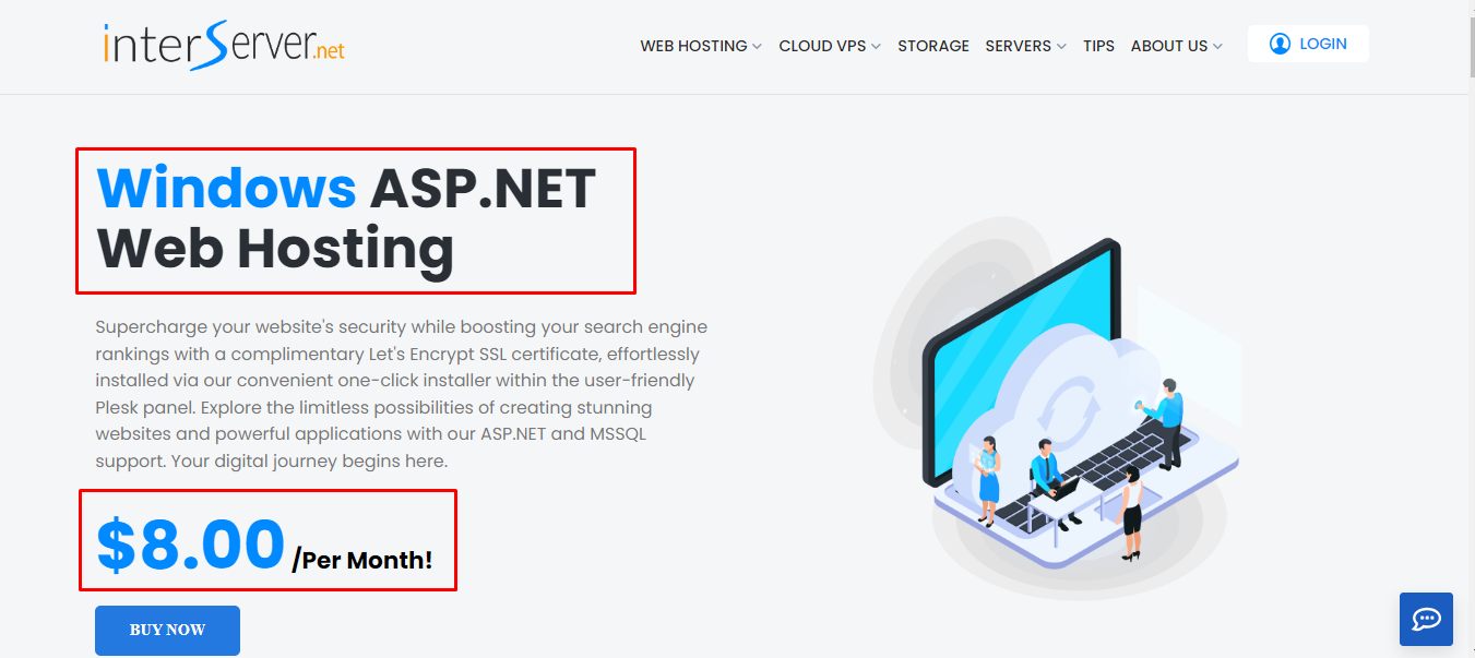 InterServer ASP-NET Web Hosting 