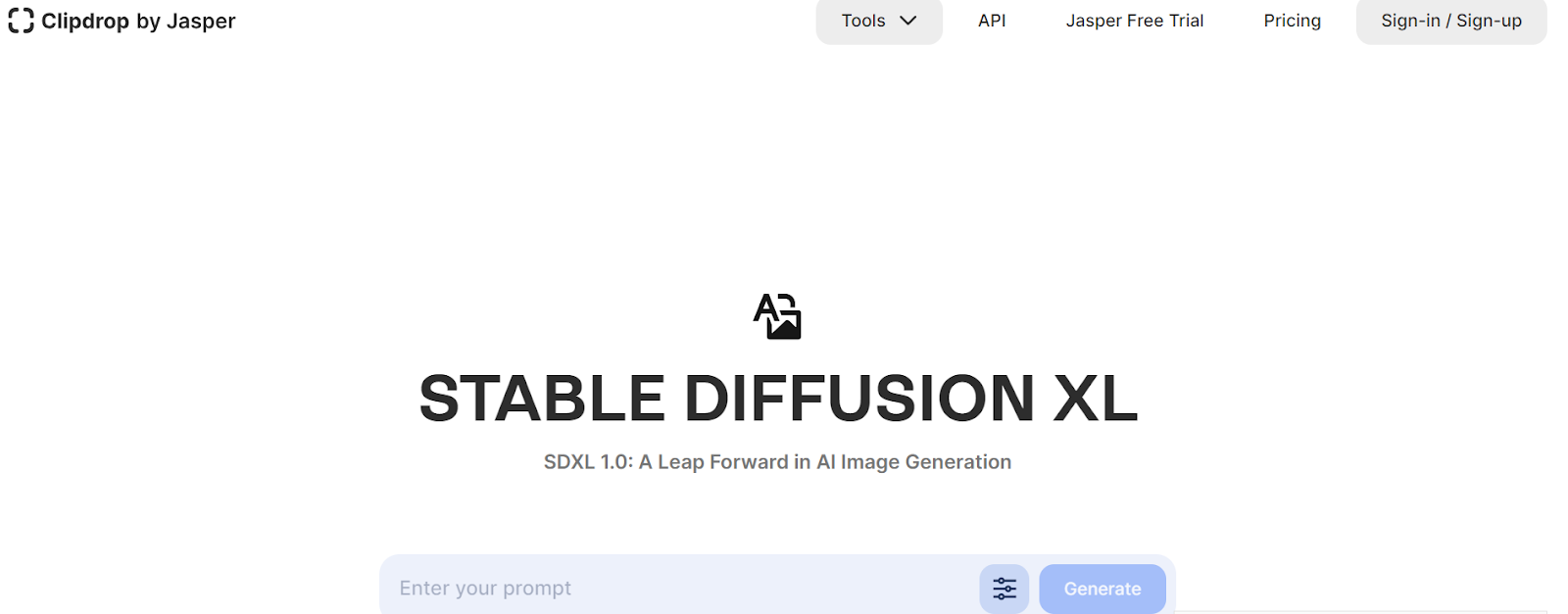 Clipdrop - Stable Diffusion XL