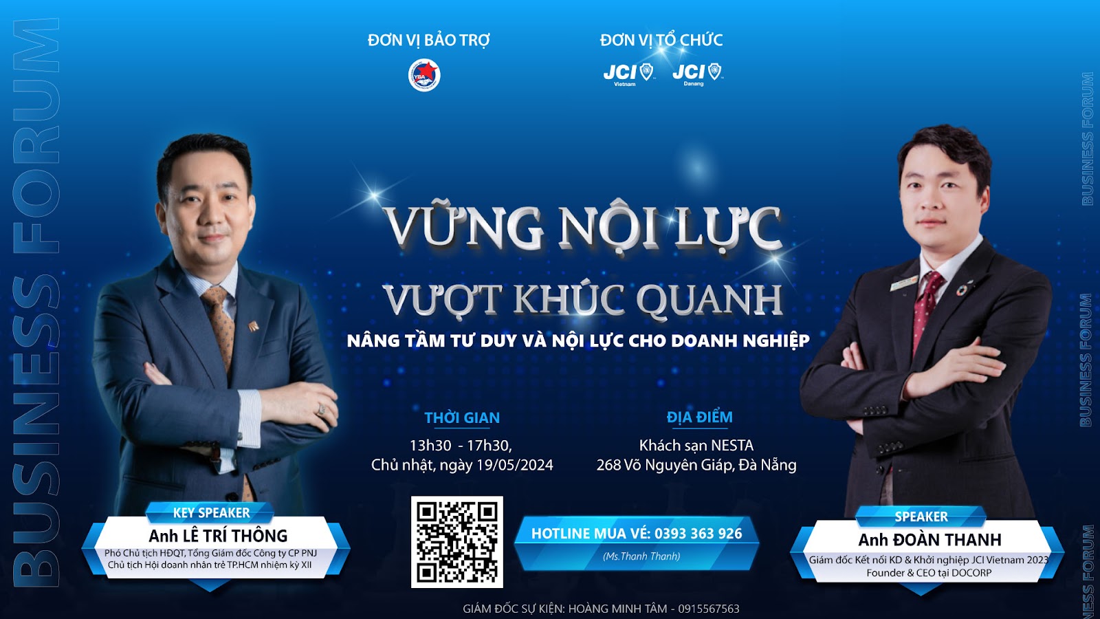 [Hội thảo] [19/5/2024] Gặp gỡ CEO PNJ, CEO Do-Corp tại sự kiện: Vững nội lực, vượt khúc quanh