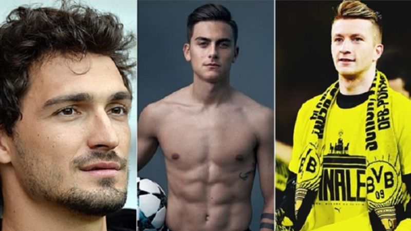 Top 10 cầu thủ bóng đá đẹp trai nhất thế giới năm 2024