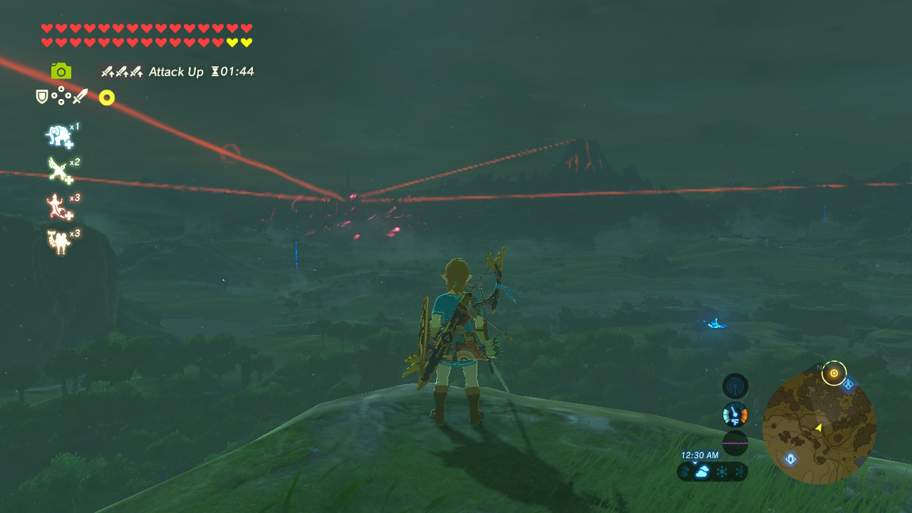 Image: Great Plateau view from Breath of the Wild