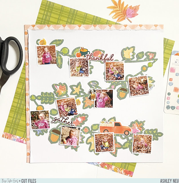 All Tuckered Out - Scrapbook Page Title Sticker – Autumn's Crafty
