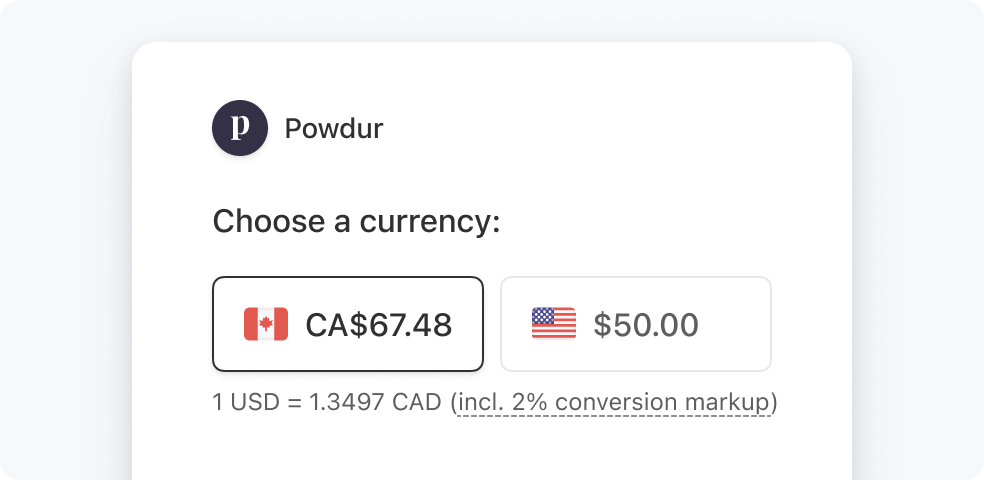 Stripe automatic currency conversion