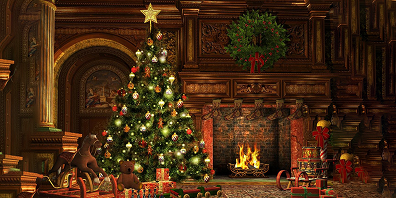 The significance of a Christmas background lies in its ability to set the mood and create a festive atmosphere during the holiday season