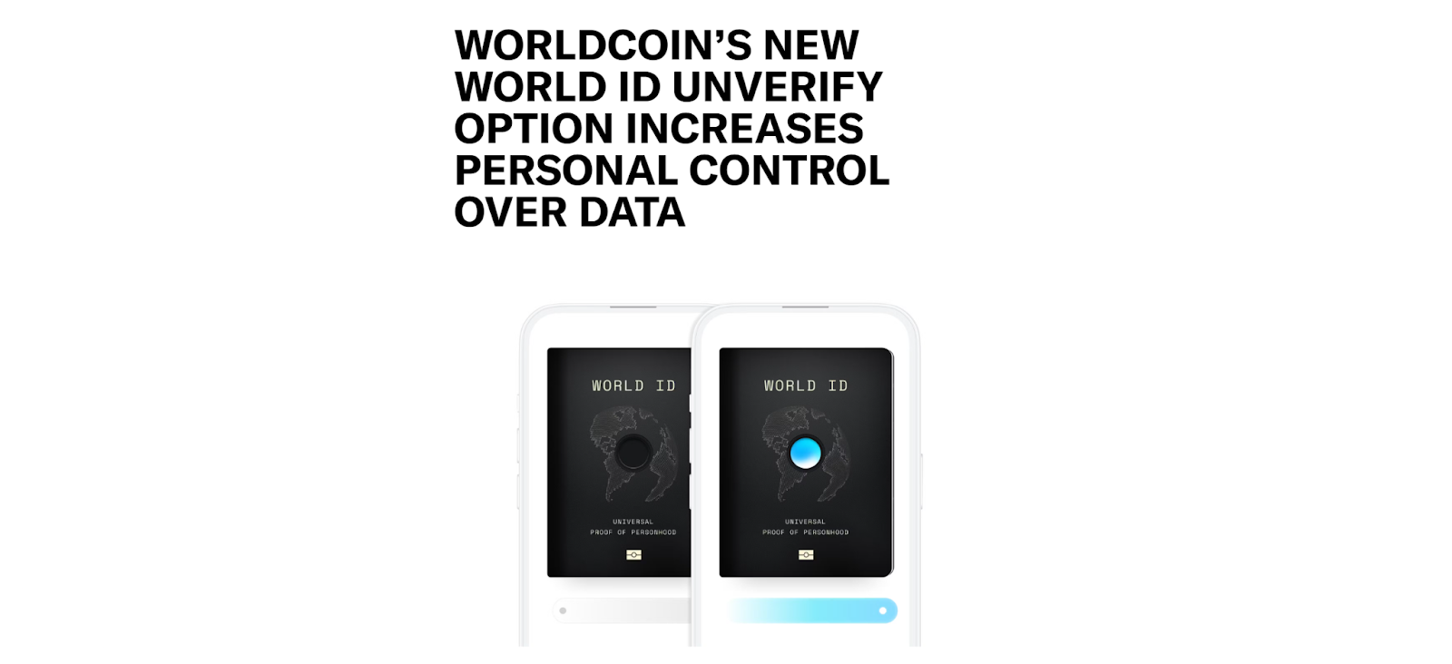 Worldcoin’s New World ID Unverify Option. 