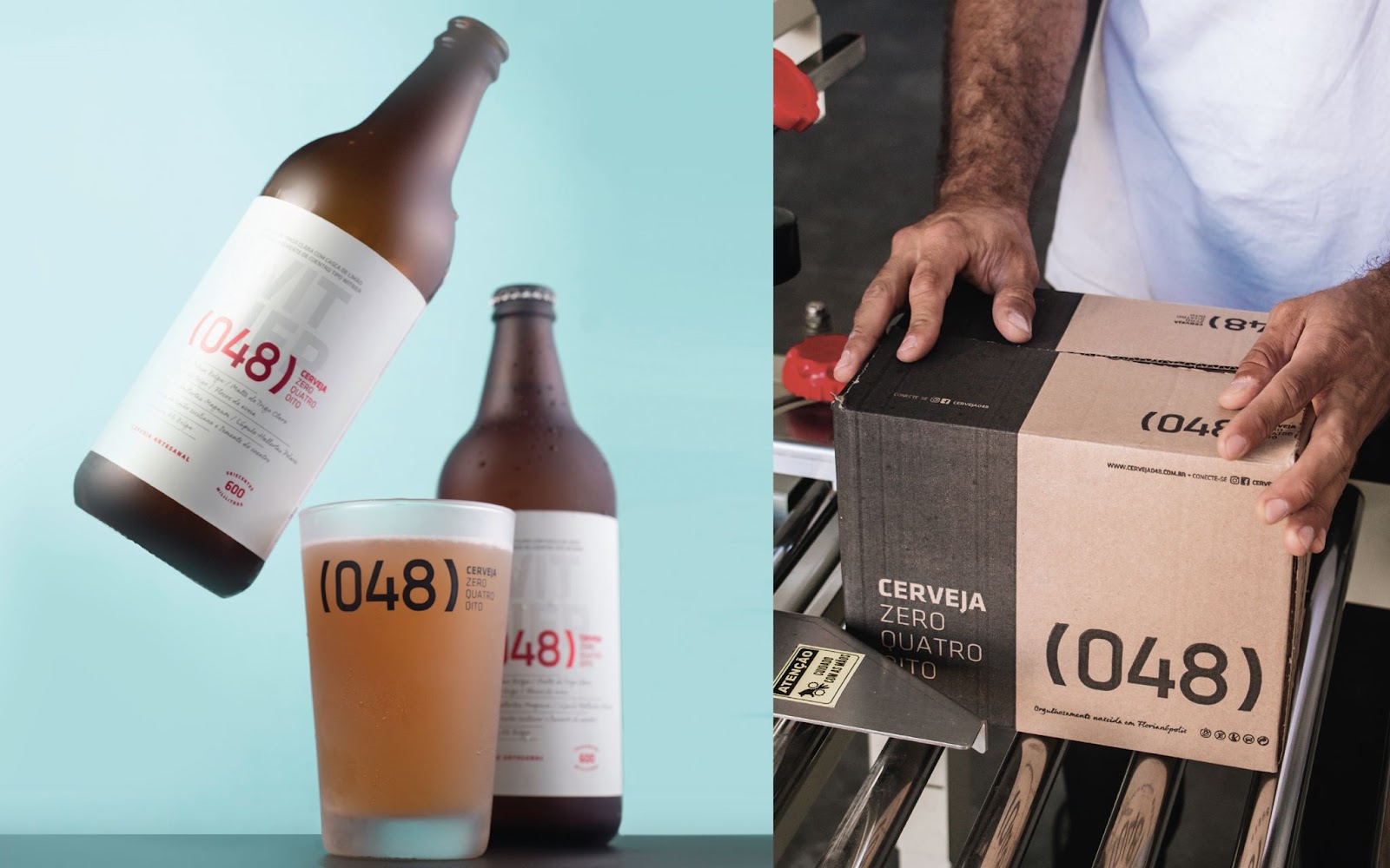 Artifact from the Brewing Visual Impact: Typography in Cerveja (048)'s Packaging Design article on Abduzeedo