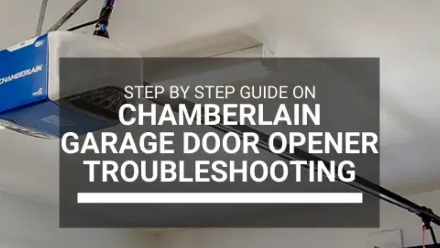 chamberlain garage door opener troubleshooting