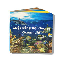 Sách song ngữ Việt-Anh cho bé - Cuộc sống đại dương