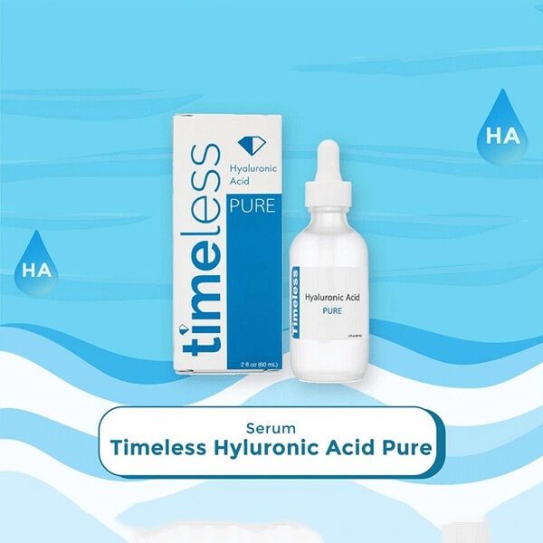 Serum cấp ẩm cho da khô Timeless Hyaluronic Acid Pure
