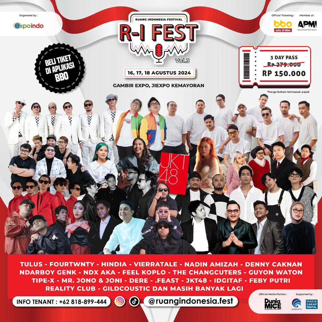 Konser Musik 2024 RI Fest