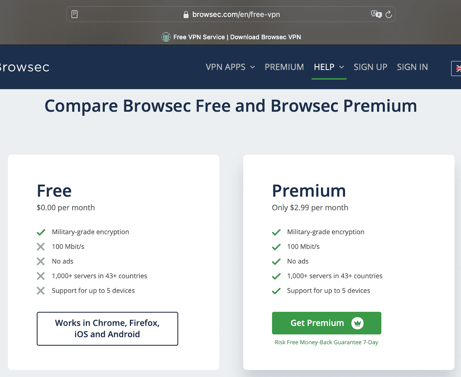 Free VPN vs subscription