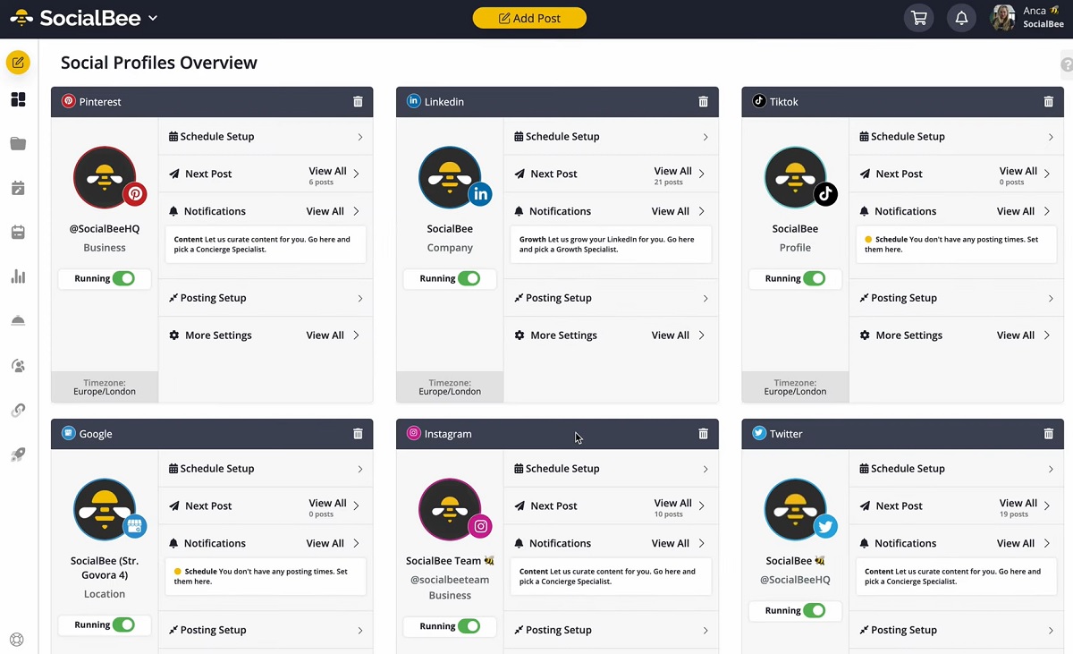 SocialBee office