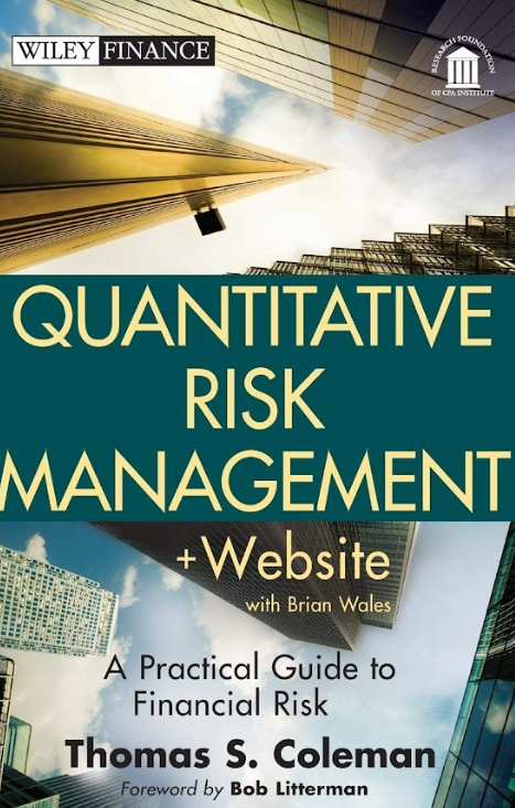 A book cover of a financial risk management

Description automatically generated