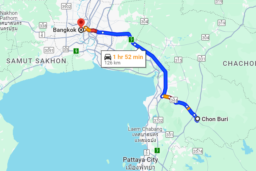 Why should we choose Chonburi for a Thailand 5-day tour?