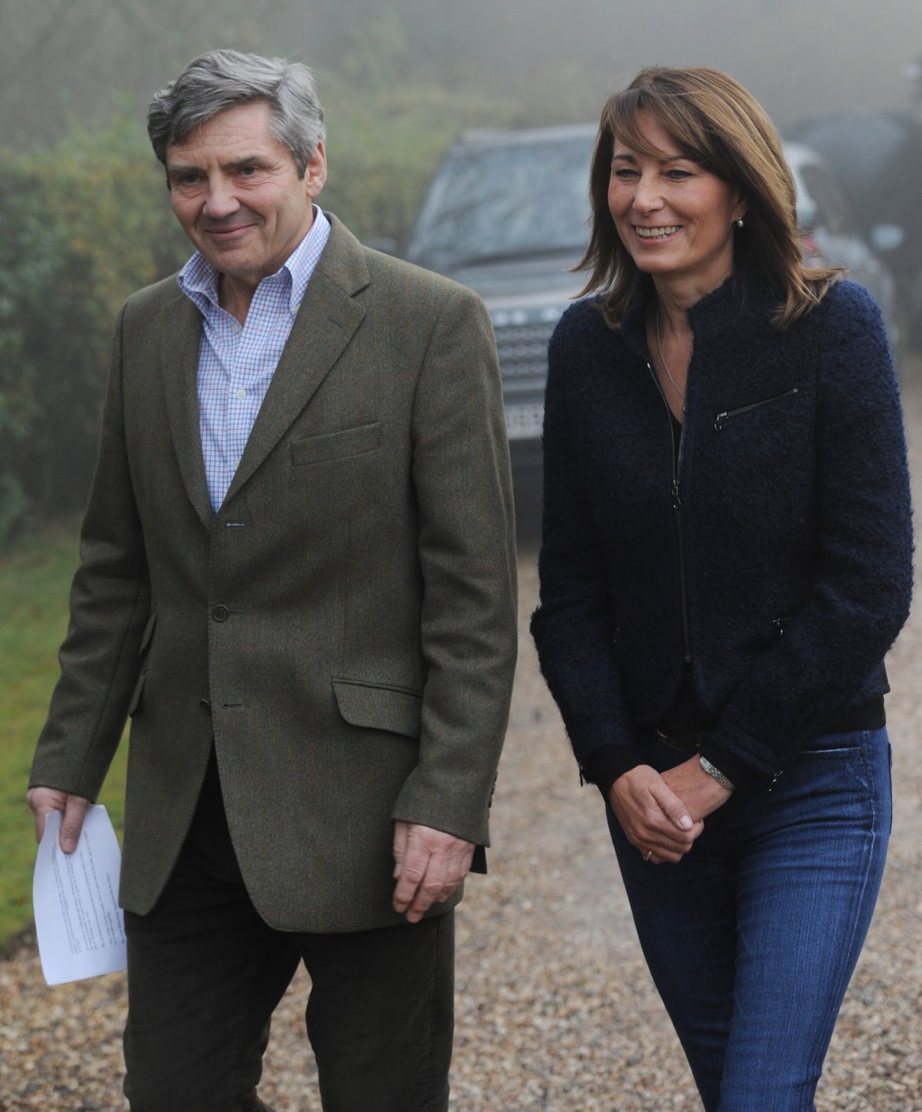 Carole Middleton, Michael Middleton