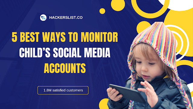 monitor your child's social media accounts