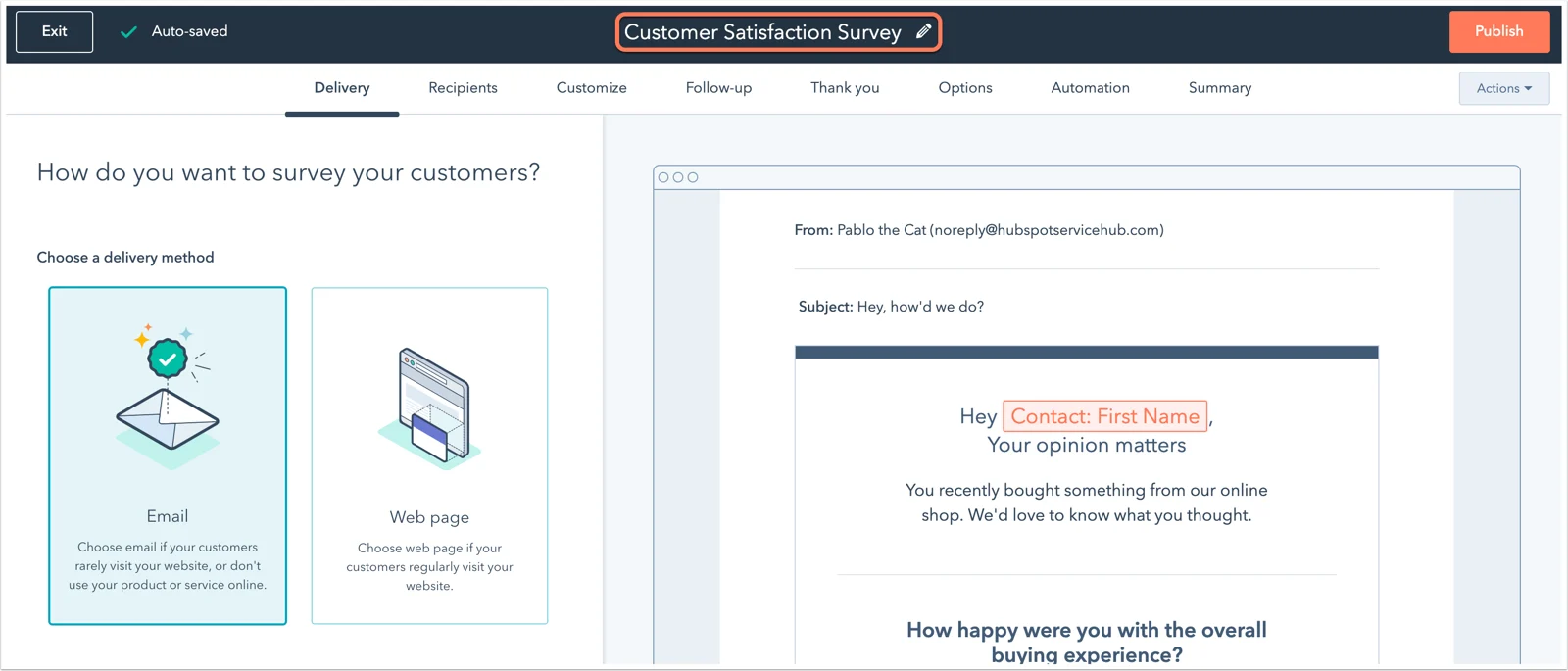 Financial Benefits of Excellent Customer Service, Click 'Create' and Customize: