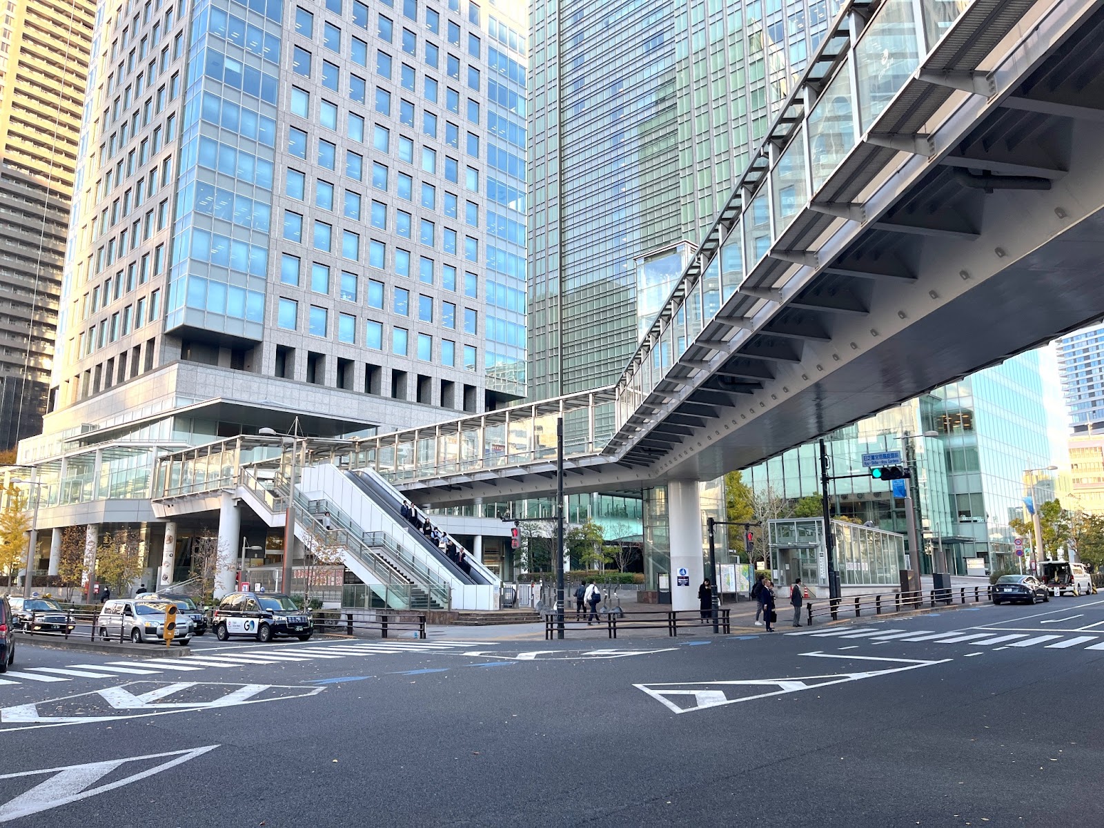 浜松町の街並み