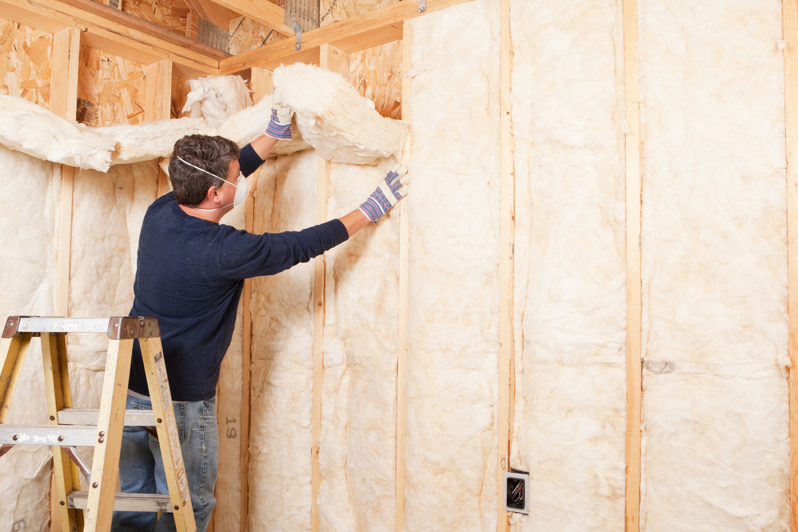 home upgrade #2: double insulated walls 