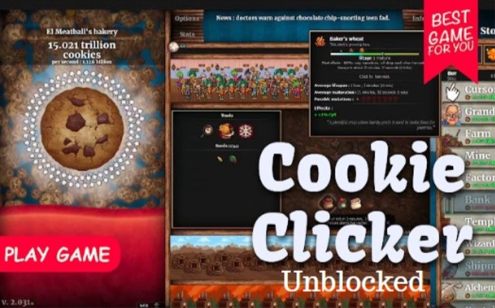 Cookie Clicker Unblocked
