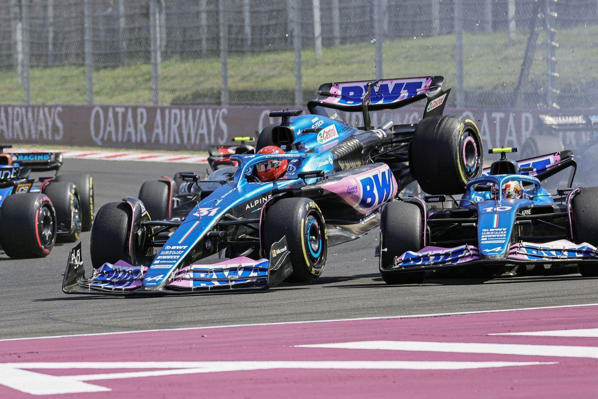 Zhou Guanyu's bad start, Alpine's worse luck, and more winners and losers  from the Hungarian Grand Prix - SBNation.com
