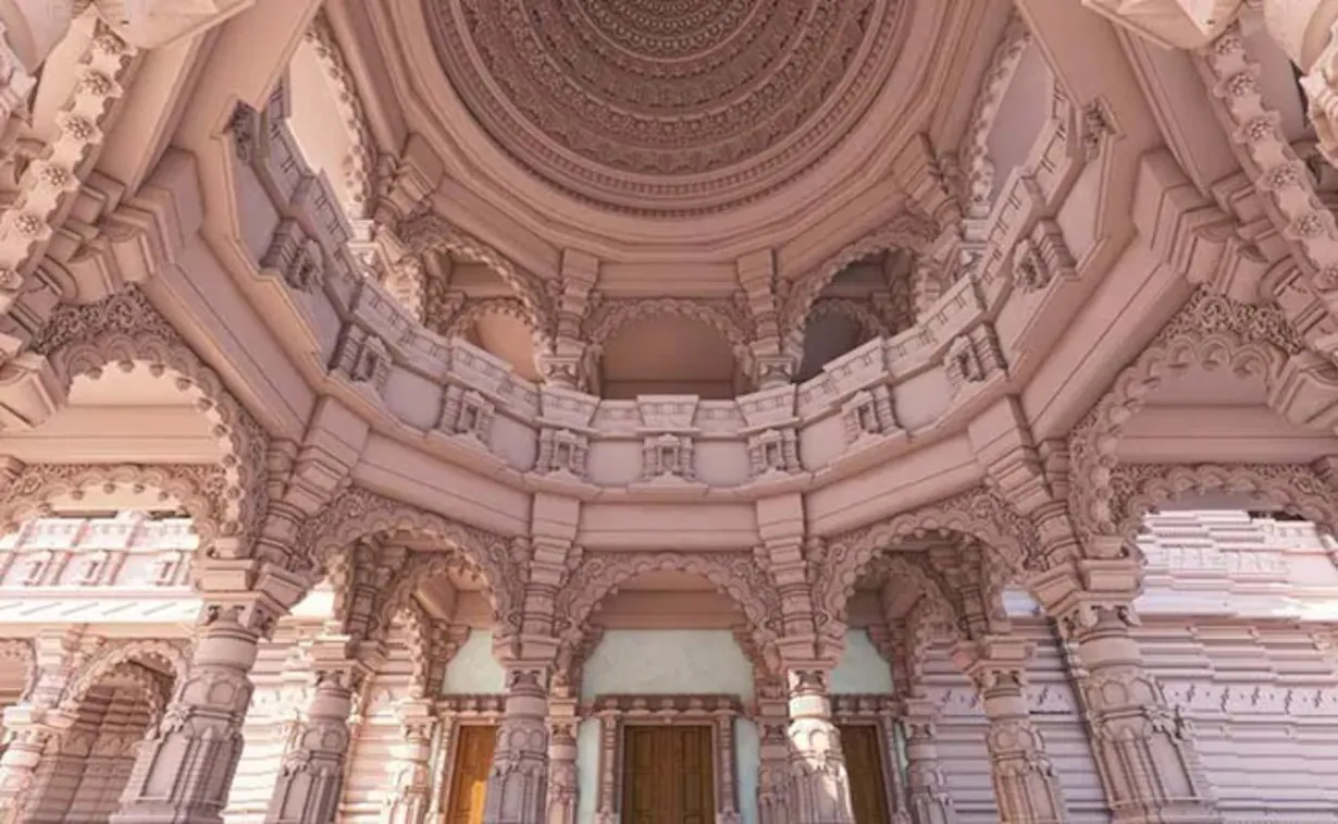 Ayodhya Ram Mandir inside