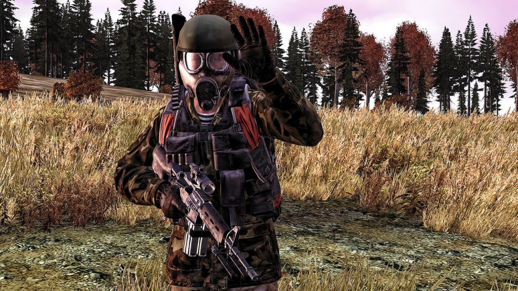 An image of a solo character from the game DayZ