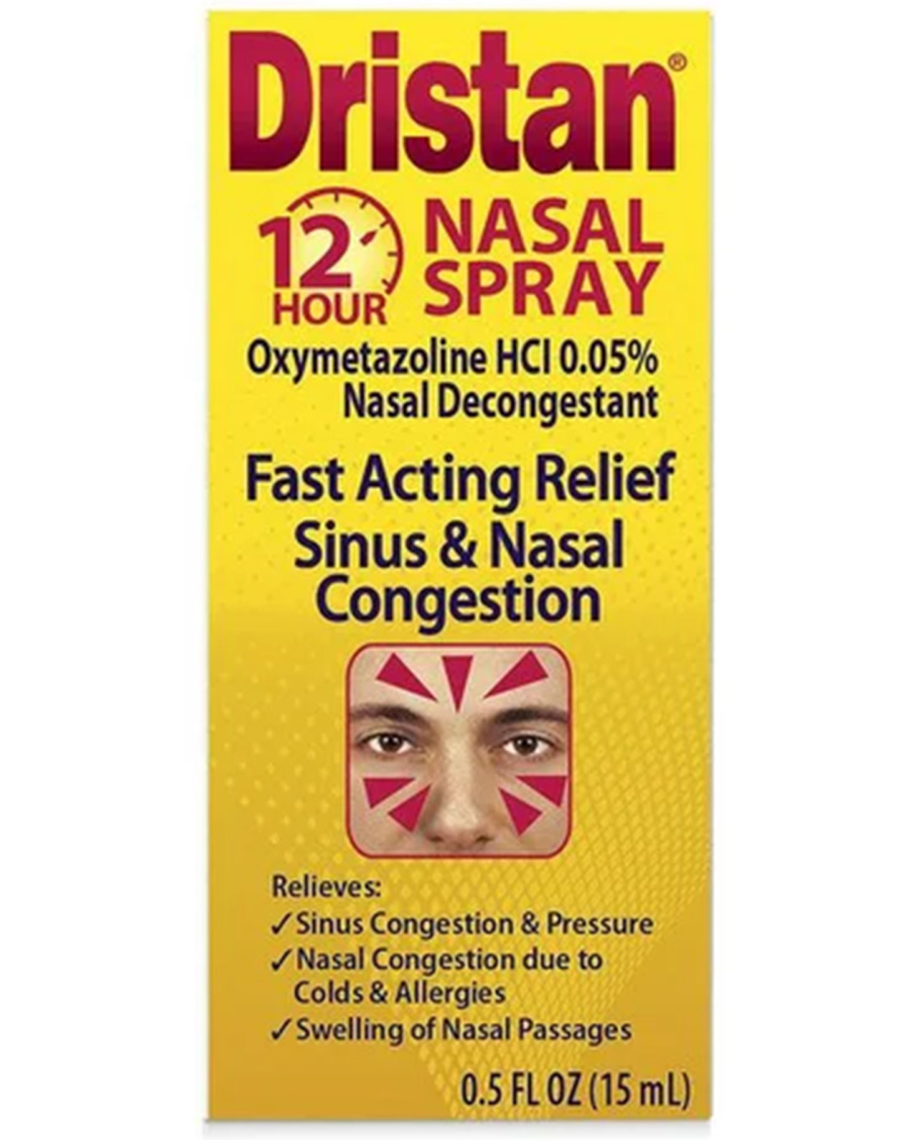 Dristan 12-Hour Nasal Spray - 0.5 oz