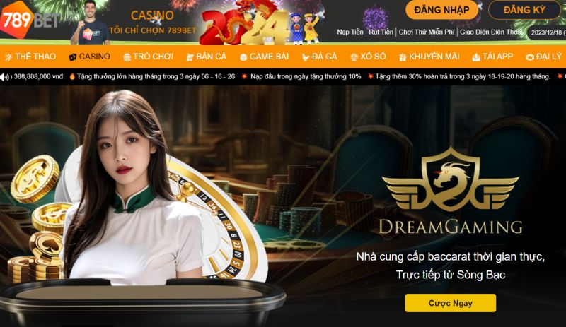 Những sảnh cược baccarat tại 789bet