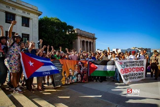 حمایت قاطع اتحادیه‌های دانشجویی ایران از دانشجویان آمریکا/ فریاد آزادی‌خواهی از فرانسه تا کوبا