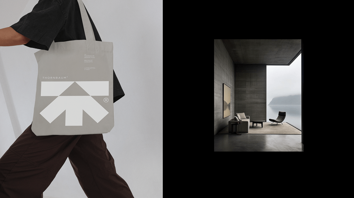 brand identity motion graphics  animation  Brutalism minimal clean Logo Design brutalist architecture branding 