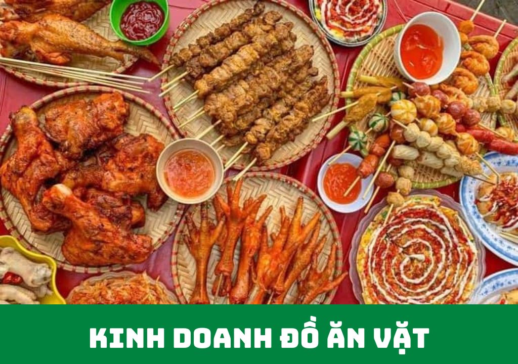 kinh doanh đồ ăn vặt