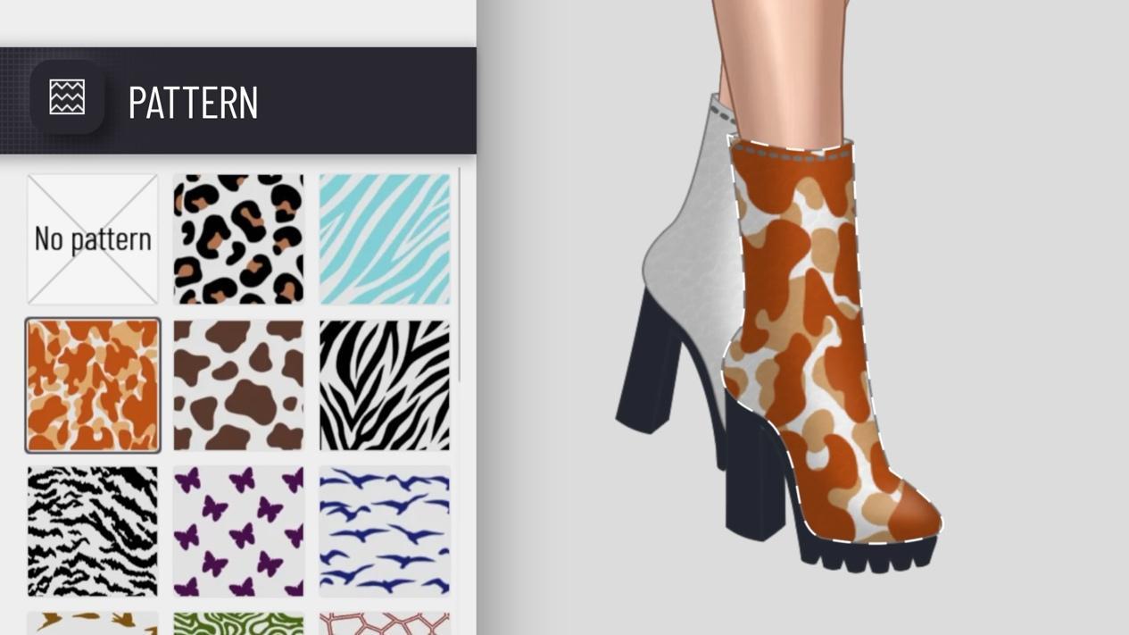 A close-up of a shoe Description automatically generated
