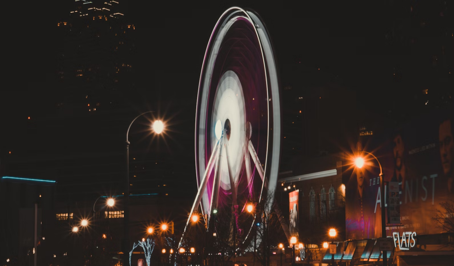 Ferris Wheel - one of the fun group activities at Atlanta.