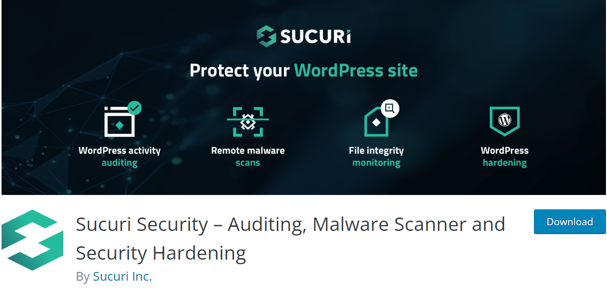 Wordpress tracker plugin Sucuri Security product page Sucuri Security: Protect your website with Sucuri Inc.’s trusted security expertise. Download the plugin now to boost your WordPress site’s protection against threats. Rest assured, knowing your website is secure.