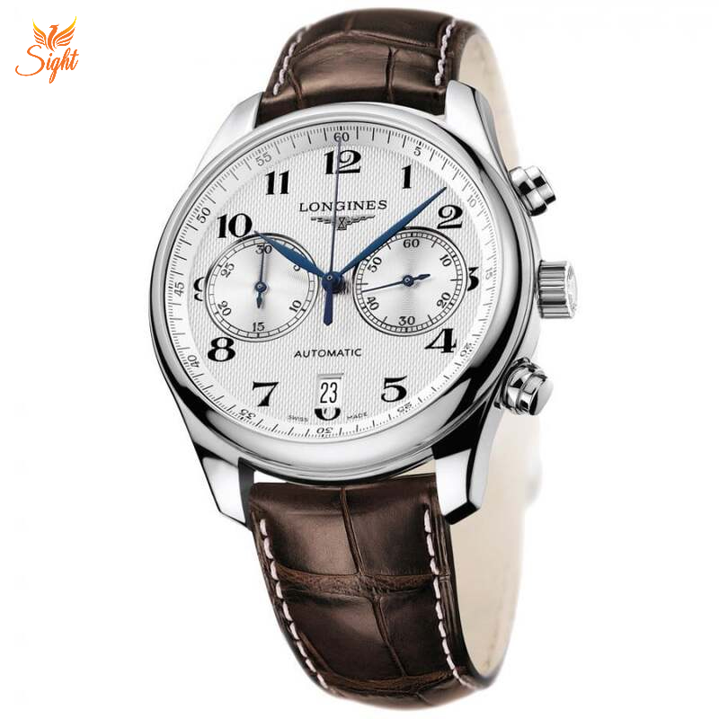 Đồng hồ Longines Master Collection Chronograph L2.629.4.78.3 có 2 mặt số phụ hiện đại