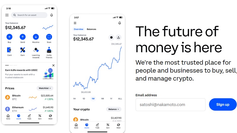 Coinbase pro features