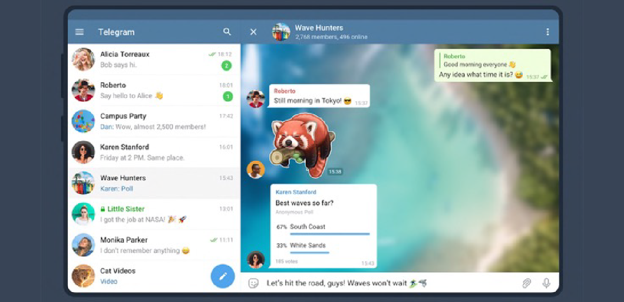 Telegram | Telegram Instant messaging app for business teams