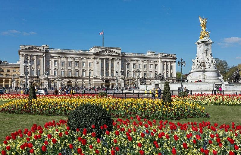 อันดับที่ 1 Buckingham Palace, London, UK.