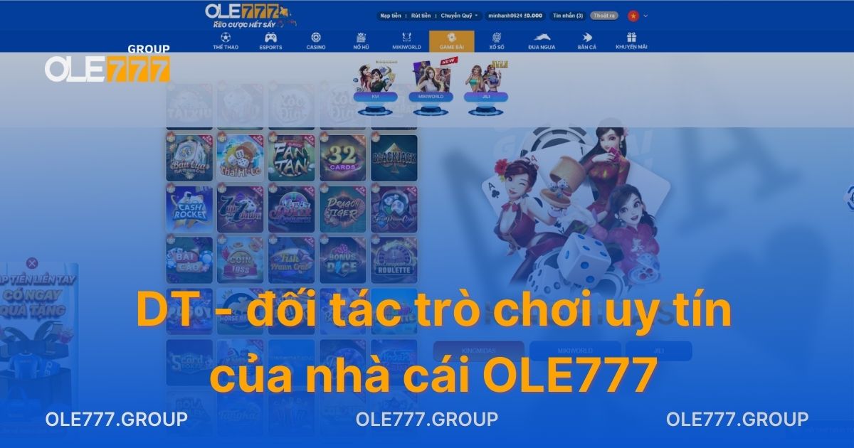 Sảnh game KINGMIDAS tại nhà cái OLE777