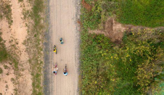 Electric bikes in the countryside