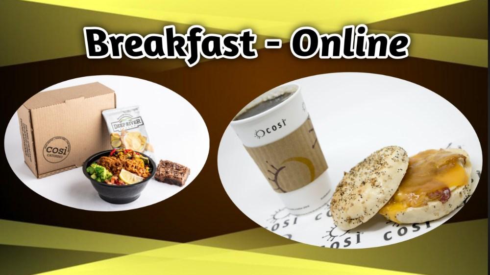 Cosi Breakfast Menu With Prices 