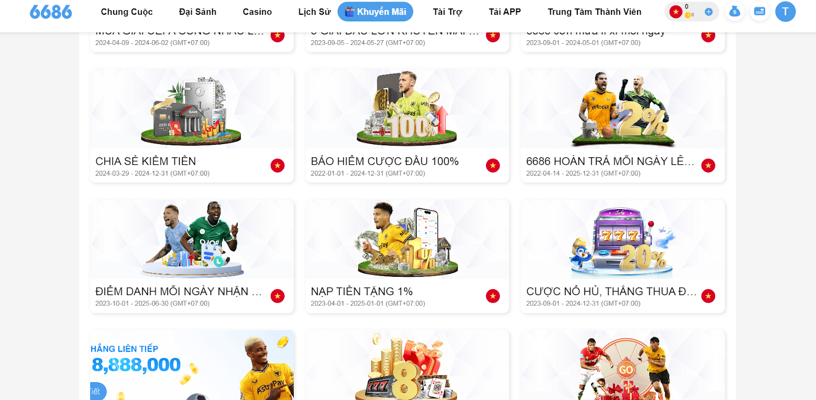 Nhà cái uy tín 6686 Bet - Địa chỉ cá cược online hấp dẫn