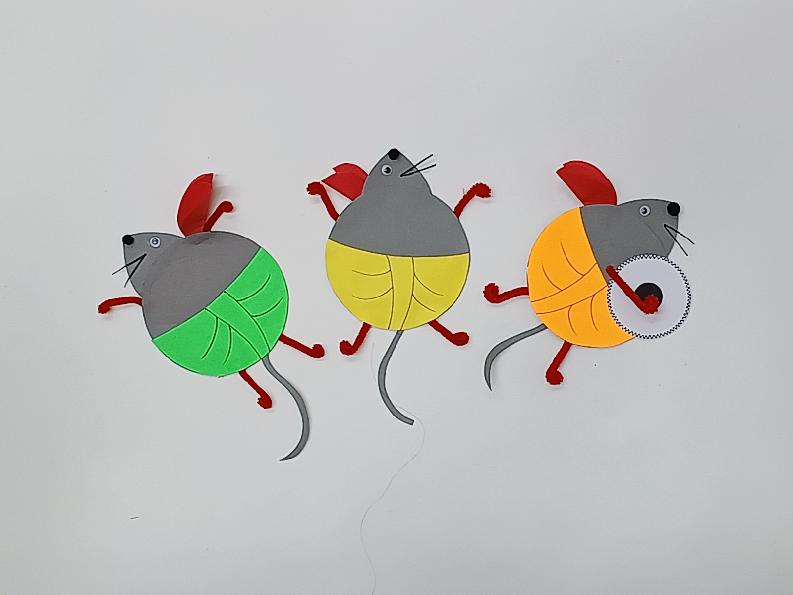 Easy to Make a Mouse Paper Craft Activity