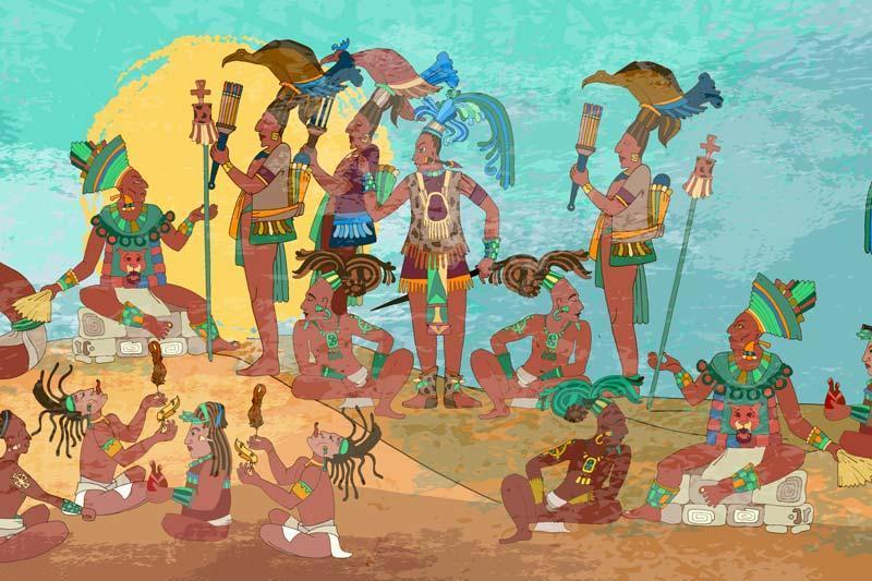 Maya people who built Chichen Itza