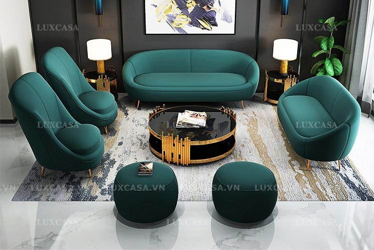 sofa đơn tròn đa dạng kích thước 