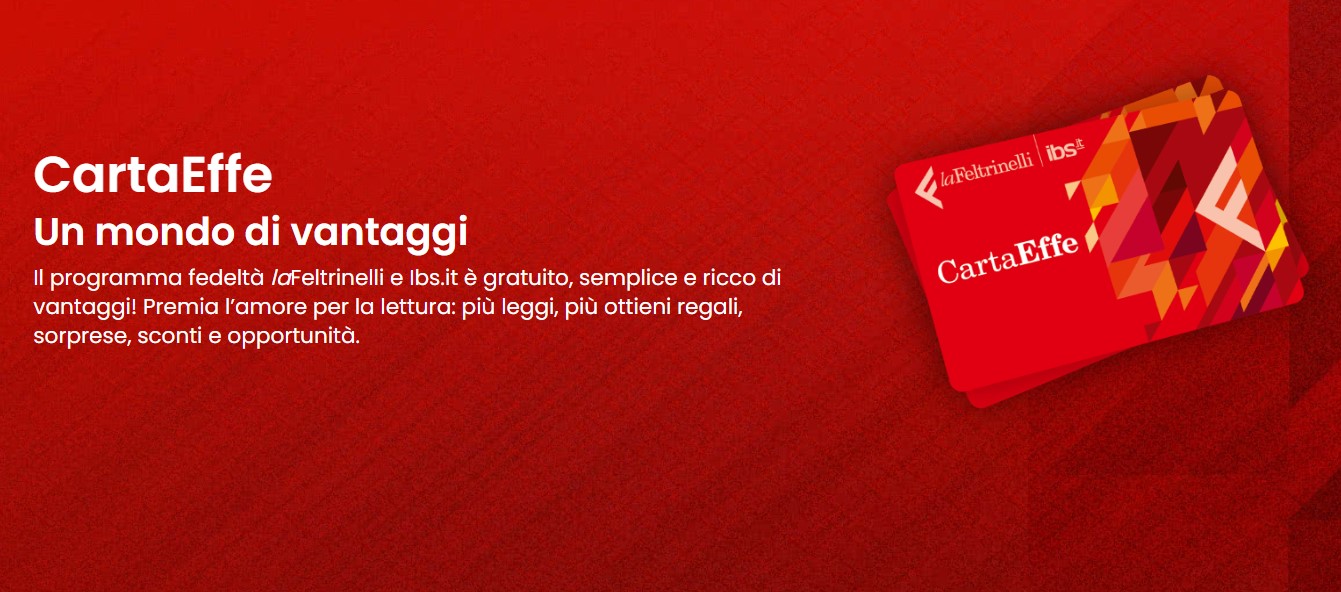 Best loyalty programs in Italy: Feltrinelli.